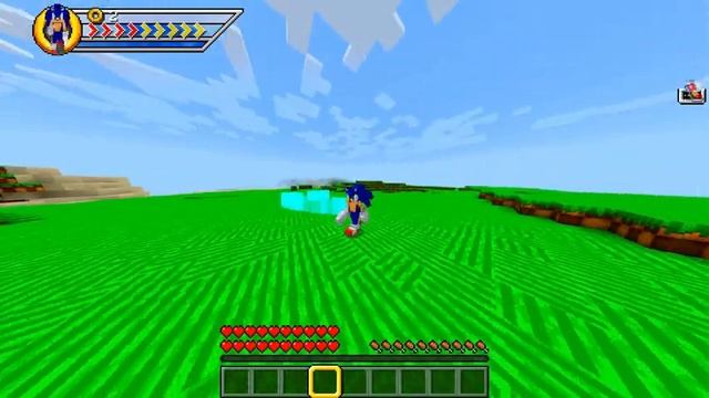 *NOVO* ADDON do SONIC Minecraft *Super sonic e muito mais* смотреть онлайн