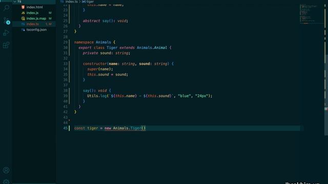 11-dars | namespace, module (nomlar fazosi) | TypeScript darslari | o'zbek tilida to'liq qo'llanma