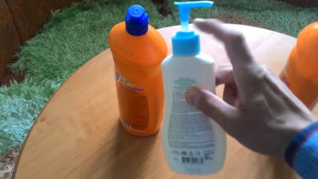 Удобный дозатор моющего средства. DIY.
