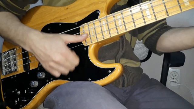 TRICKO BASISTA / My Fender Jazz Bass Marcus Miller EMG jazz bass Act ive pickups! KLIP 1 смотреть онлайн