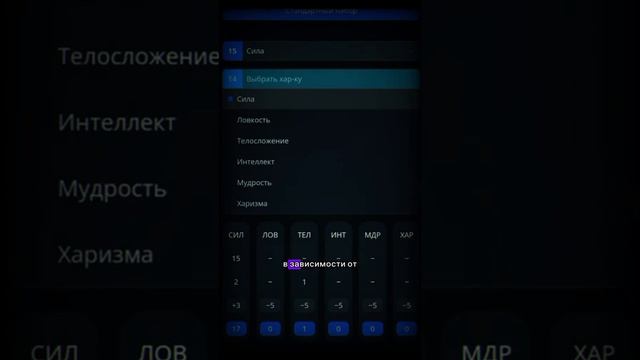 Создание днд персонажа пару минут