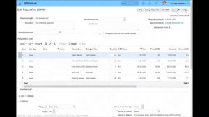 Requisition - Time Compare (Fusion Application vs Simplified Loader)