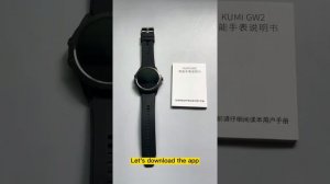 KUMI GW2 is a smart watch with exquisite craftsmanship, simple elegance, performance and appearance