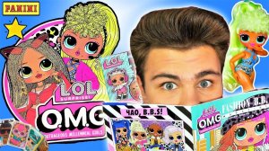 ЖУРНАЛ ДЛЯ ВЗРОСЛЫХ OMG!? Альбом LOL Surprise с наклейками от Panini