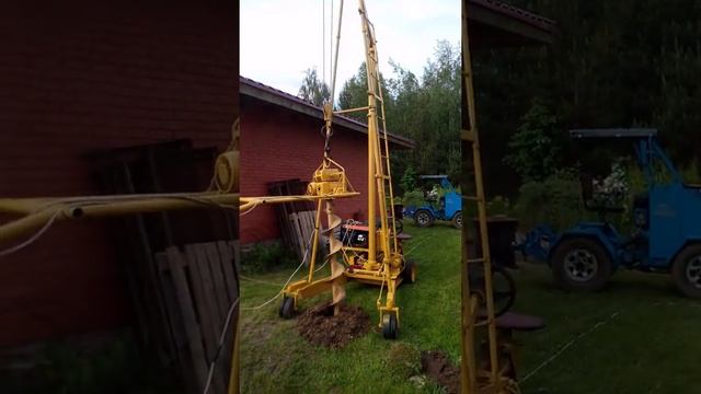 Буровая,самоходная автономная установка. смотреть онлайн