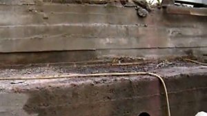 Резка алмазной канатной машиной. Алмазное бурение.