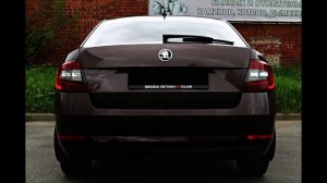 Снятие букв и замена окантовки решетки Skoda Octavia a7Fl