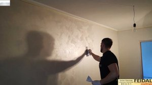 Простая техника нанесения декоративной краски, с эффектом бархата!