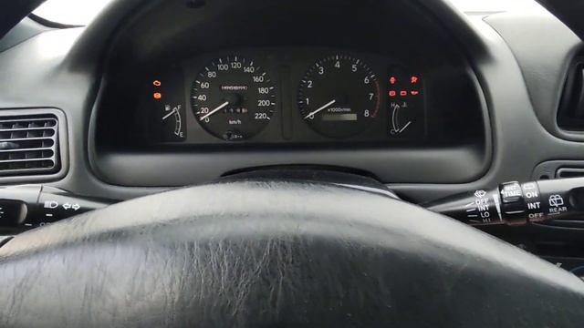 1999 Toyota Corolla flawless startup at -2°C смотреть онлайн
