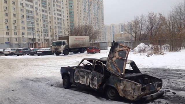 Брошенные авто Москвы - лучшее декабрь 2017 abandoned car