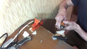 Восстановление ножа для резки кожи