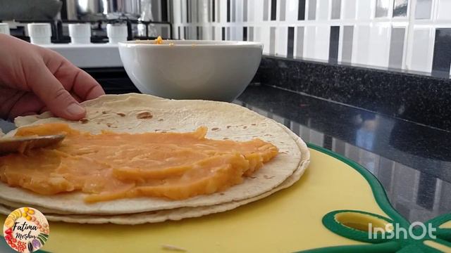 Pratik ve lezzetli hazır lavaştan GÖZLEME tarifi - Quick breakfast- Быстрый завтрак