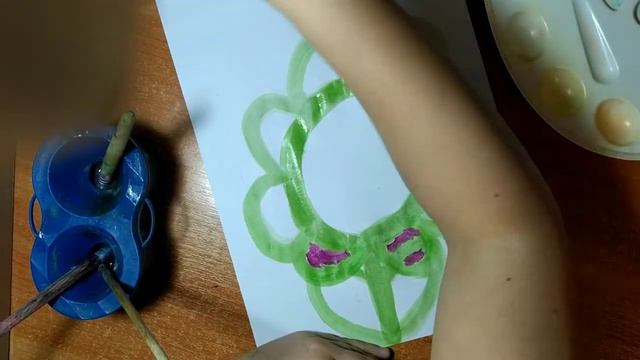 Рисуем Цветок/Первое видео!