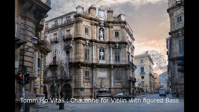 Tommaso Vitali：Chaconne for Violin with figured Bass смотреть онлайн