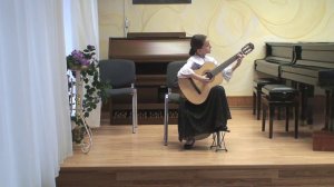 Ф.Сор "Маленькая пьеса", Н.Кошкин "Игра в классики".