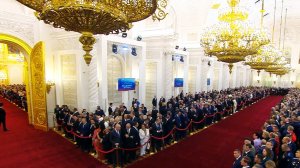 Гости в Кремле перед церемонией инаугурации президента