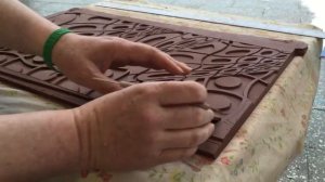 Ceramic Tiles - Making Rectangular Relief Tiles