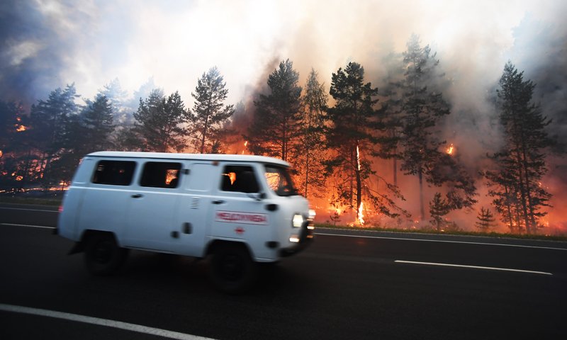 В Приморье бушуют мощные природные пожары / События на ТВЦ