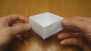 Как сделать коробочку из бумаги Оригами коробка.mp4