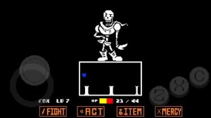 как победить папируса в андертейл ?💀 старайся только атакавать