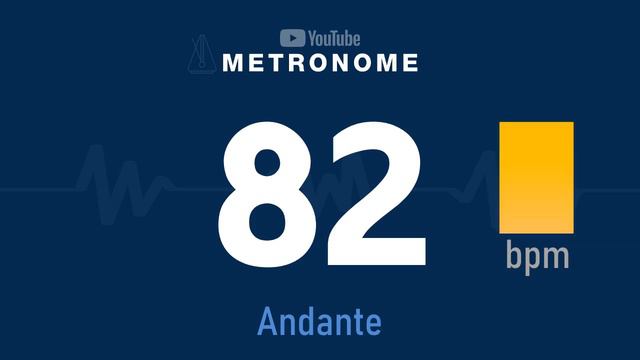 Metronome 82 bpm смотреть онлайн