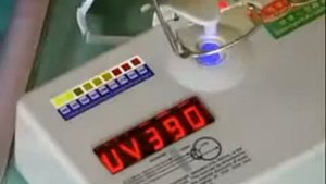 UV (УФ) тестер солнечных очков в абсолютных значениях