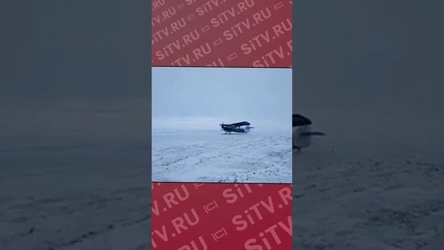 При экстренной посадки самолёт дрифтовал