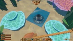 Где найти глину и песок в игре RAFT