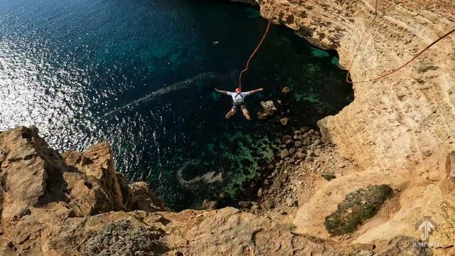 4 08 2023 Свинцов Андрей Фиолент 62м Прыжки с веревкой в Крыму Jump&Fly смотреть онлайн
