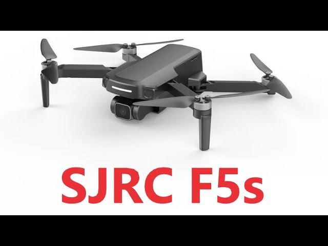 Первый обзор дрона SJRC F5s. Часть 1