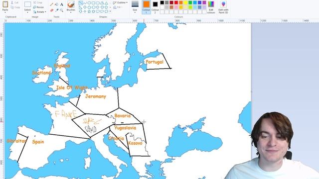 Redrawing A Map Of Europe To Offend As Many People As Possible смотреть онлайн