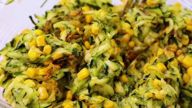 Mischen Sie Haferflocken und Zucchini, Ich habe noch nie so leckere Pfannkuchen gegessen смотреть онлайн