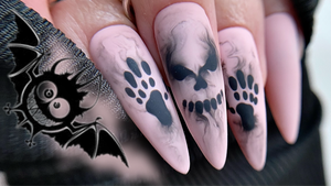МК / HALLOWEEN? ДИЗАЙН НОГТЕЙ / СТРАШНО-КРАСИВЫЙ МАНИКЮР?