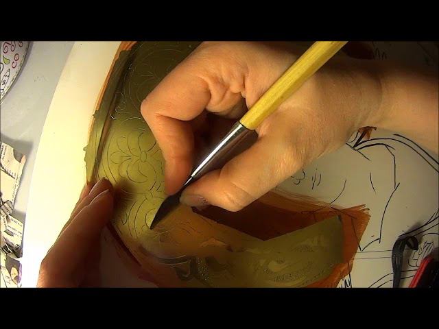 Как позолотить икону? Полировка и чеканка золота смотреть онлайн