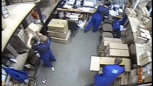 Видеонаблюдение на складе смотреть онлайн