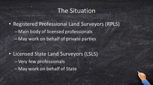 Registered Professional Land Surveyor | Texas RPLS Exam Practice Question #10