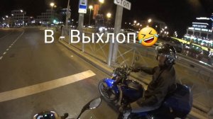 МотоРассказы №1. Будни Мотоциклиста. Ночная Казань.