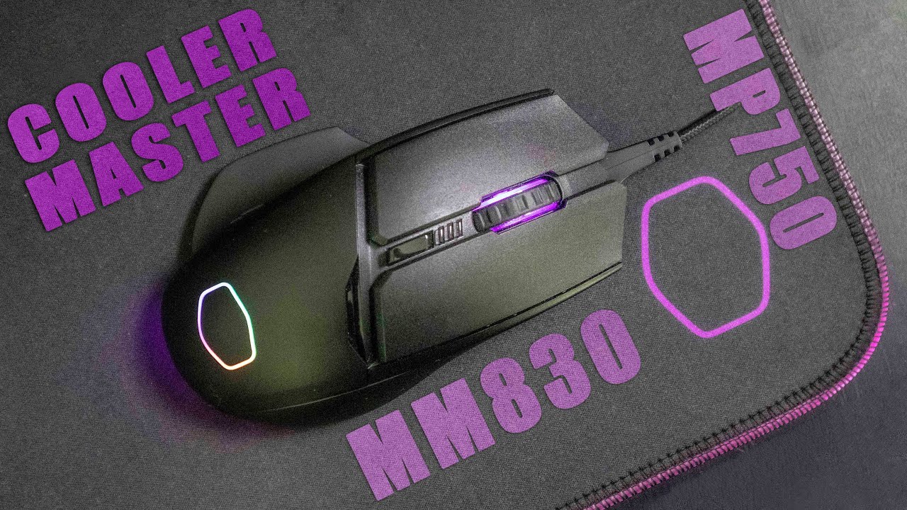 Светящийся коврик Cooler Master MP750 | Обзор Сooler Master MM830