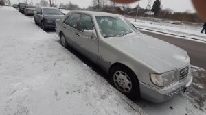 Mercedes w140 путь к восстановлению #1.Обзор покупки w140.