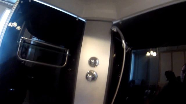 Душевая кабина Aquapulse 4106D L/R grey black 120*80*220 смотреть онлайн