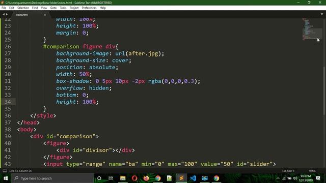HTML5 Before & After Comparison With Range Slider смотреть онлайн