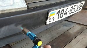 как восстановить пластик бампера