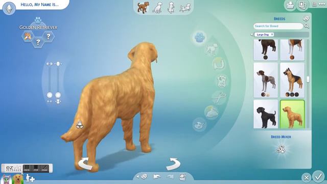 The Sims 4 Cats and Dog - All Large Dog Breeds смотреть онлайн