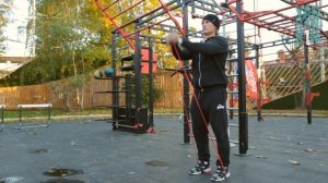 Дмитрий Яшанькин  Тренировка с резиновыми петлями