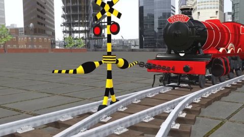 電車アニメ | Railway Crossing | 電車アニメ | railroad crossing fumikiri train