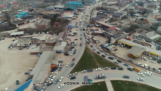 Хасавюрт с высоты птичьего полета. (#хасавюрт) смотреть онлайн