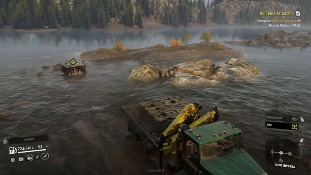 Snow Runner - Acidente Arriscado PT 2 #36 смотреть онлайн