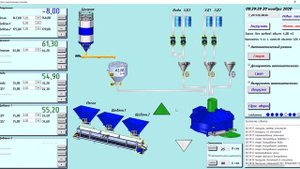 Система управления бетонным заводом. Программа БСУ.