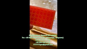 Форма для изготовления восковых мисочек для вывода маток