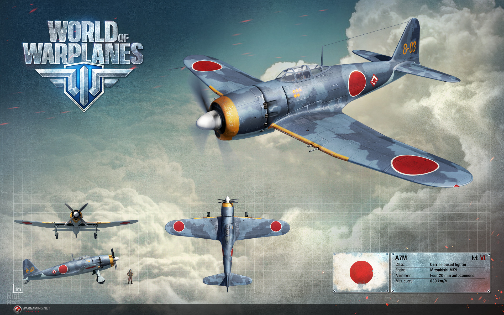 Седьмой м. Mitsubishi a7m reppu. Самолет Мицубиси a7m картина. World of warplanes ш-Тандем. Рисунки карандашом ворлд оф варпланес.